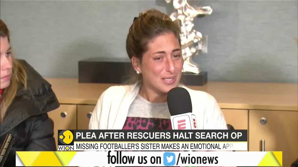 Emiliano Sala's sister pleads: 'Please don't stop the search'