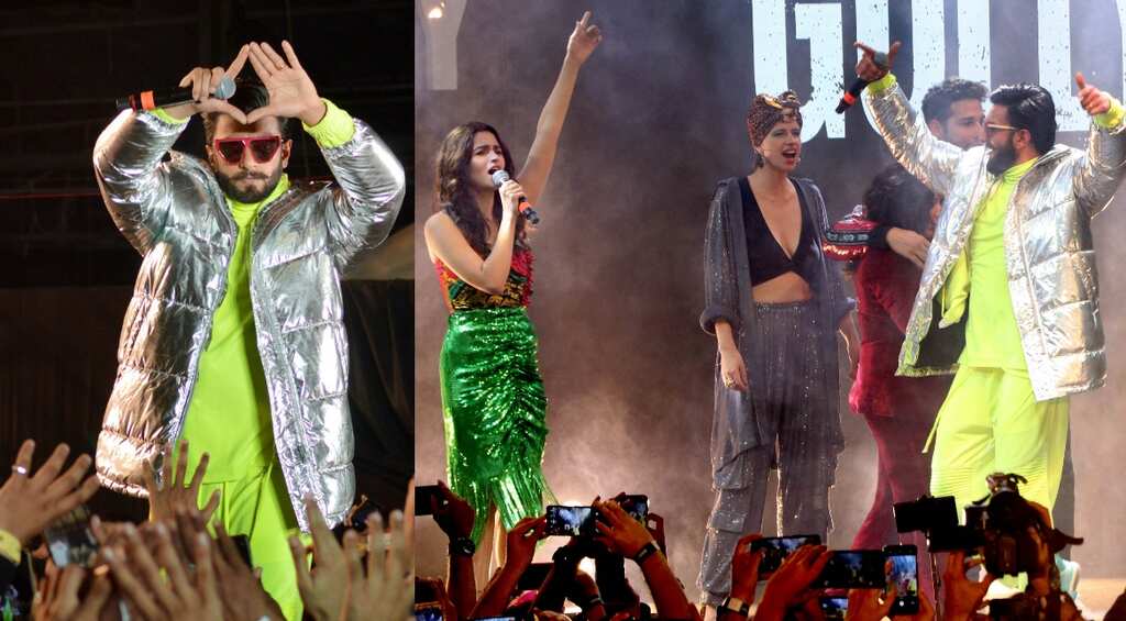 'Gully Boy': Ranveer Singh, Alia Bhatt, Kubbra Sait turn up the heat at music launch