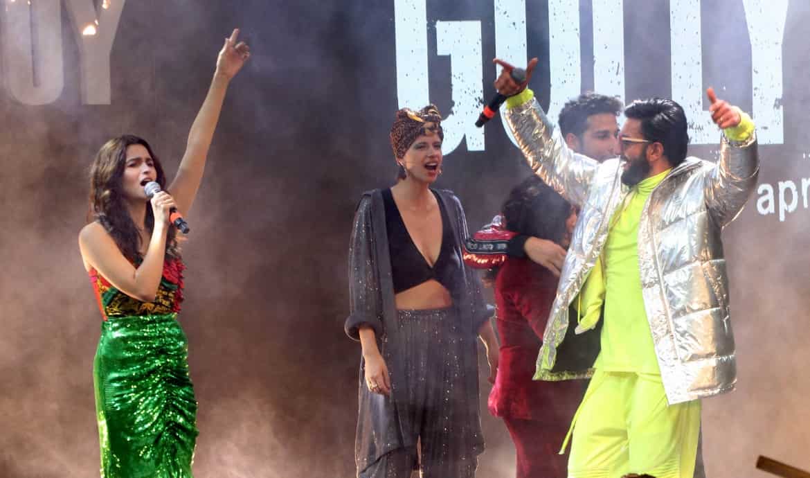 'Gully Boy' music launch