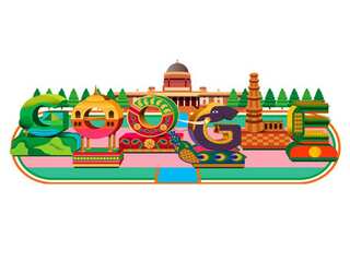 Google doodle showcases Rashtrapati Bhavan, India's heritage as country celebrates 70th Republic Day