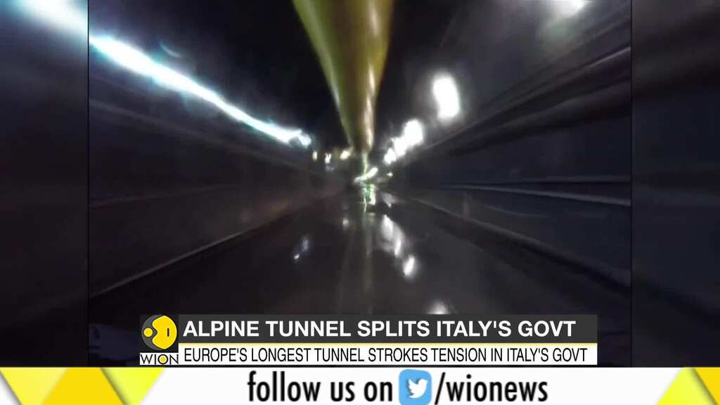 Alpine tunnel strokes tension in Italy