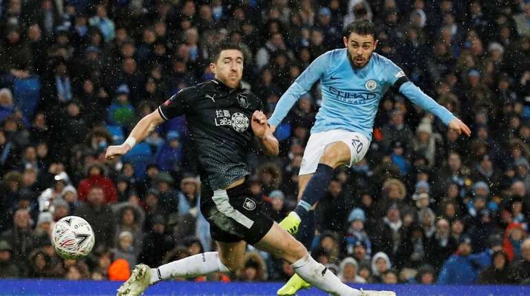 Manchester City rout Burnley in FA Cup as Shrews scare Wolves Manchester City rout Burnley in FA Cup as Shrews scare Wolves