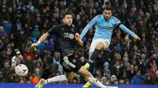 Manchester City rout Burnley in FA Cup as Shrews scare Wolves