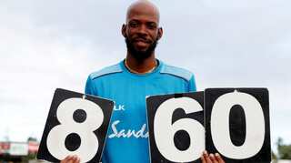 Unlikely hero Roston Chase joins elite list of Windies' bowlers