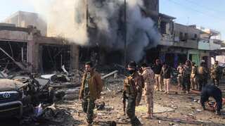 Four policemen dead in back-to-back bomb blasts in Iraq