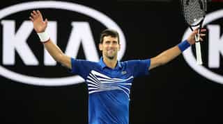 Novak Djokovic sets sight on Roger Federer's record of 20 Grand Slam titles