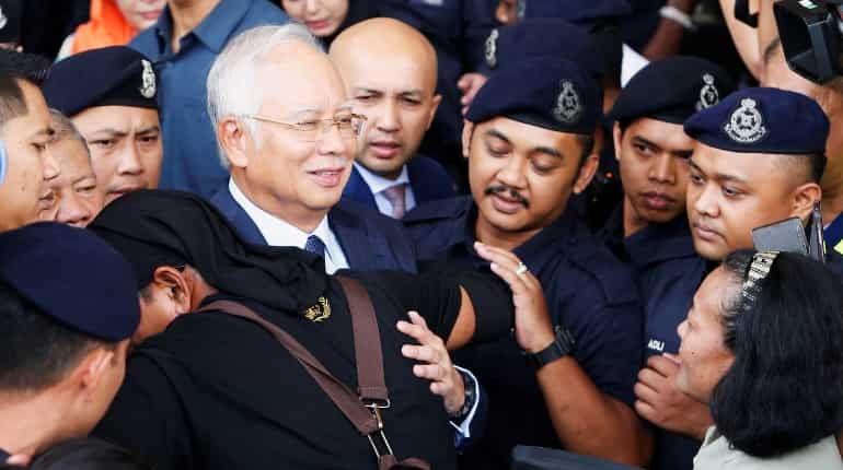Former Malaysian PM Rajak faces three more money laundering charges