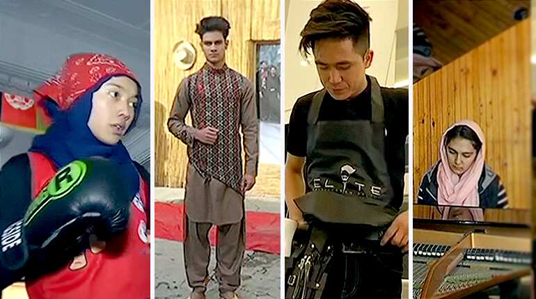 For Afghan youth, peace talks put stylish hair, music and sports in the balance