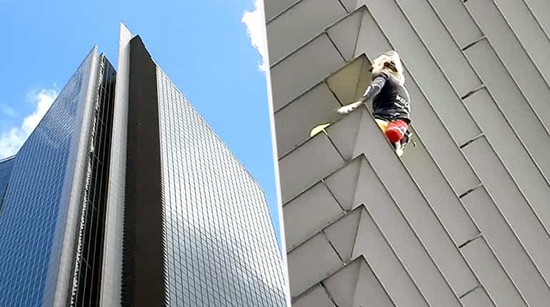 'French Spiderman' scales building in Manila