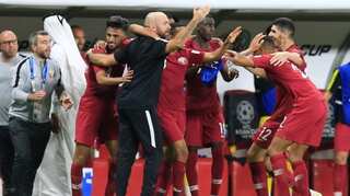 Qatar reach Asian Cup final despite sandal-throwing UAE fans