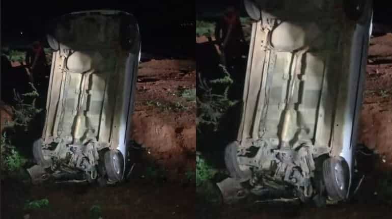 Chhattisgarh: 3 killed, 1 injured after vehicle falls into gorge in Raipur