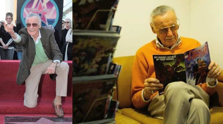 Superhero creator Stan Lee honored in Hollywood