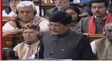 Budget 2019: Rs 6,000 crore to be transferred to account of small farmers, says finance minister