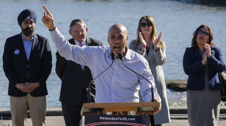 Democrat Senator Cory Booker announces 2020 presidential nomination Democrat Senator Cory Booker announces 2020 presidential nomination