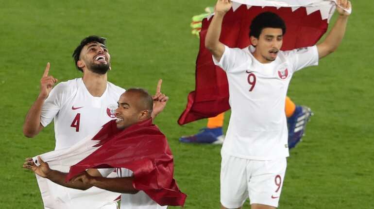 Qatar kept a record six clean sheets
