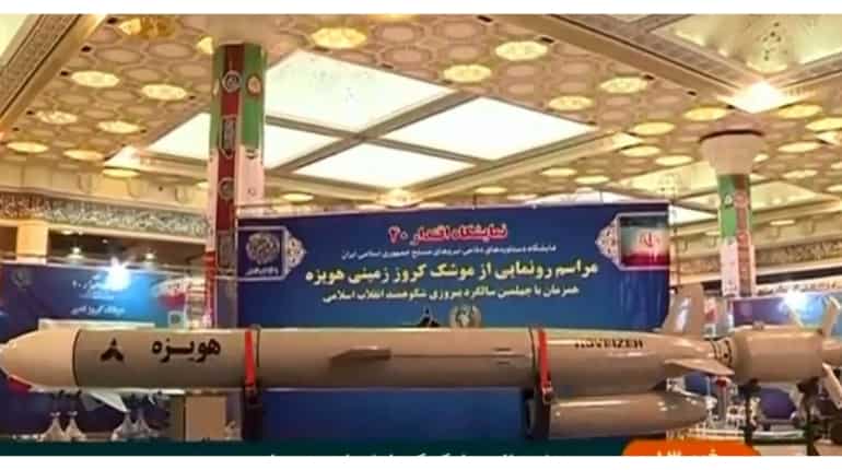Iran unveils long-range cruise missile on revolution anniversary