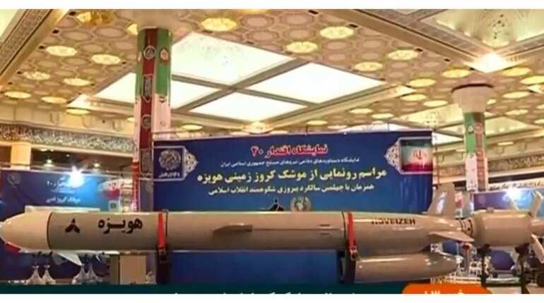 Iran unveils long-range cruise missile on revolution anniversary