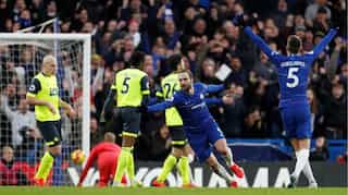 Higuain scores twice in 5-0 Chelsea drubbing of Huddersfield
