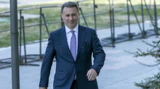 Ex-Macedonian PM says death threat forced him to flee