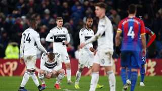 Another derby debacle as Fulham lose at Palace