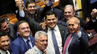 Bolsonaro ally wins Senate leadership, smoothing legislative path