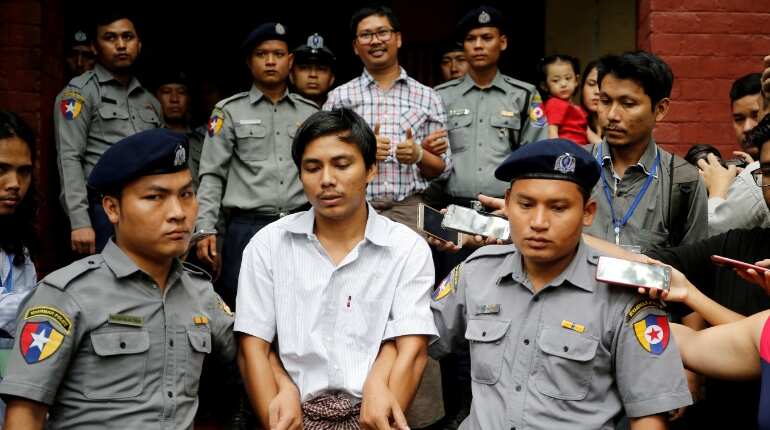 Jailed Reuters reporters make last appeal