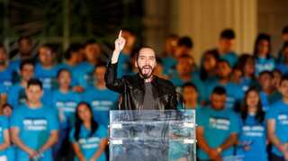 El Salvador votes for new president, with anti-corruption outsider in lead