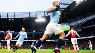 Sergio Aguero's hat-trick fires Man City to 3-1 win over Arsenal