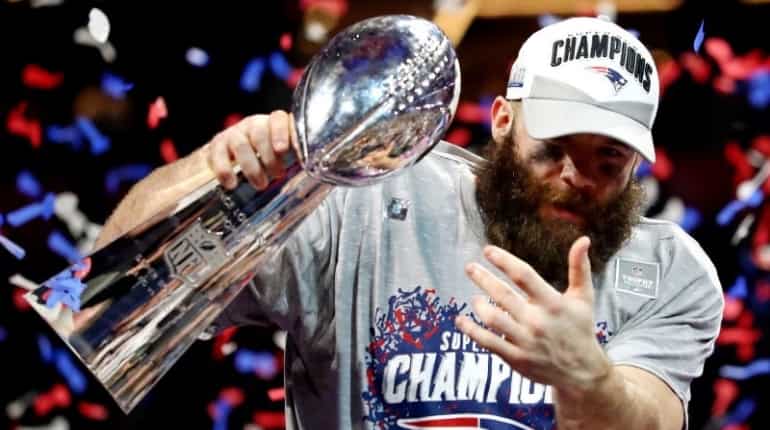 Patriots Edelman becomes unlikely Super Bowl MVP