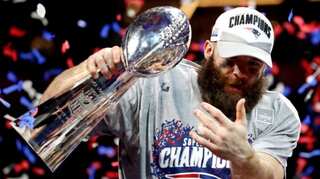 Patriots Edelman becomes unlikely Super Bowl MVP