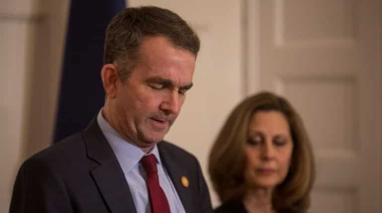 Virginia governor's future in limbo amid outcry over racist photo Virginia governor's future in limbo amid outcry over racist photo