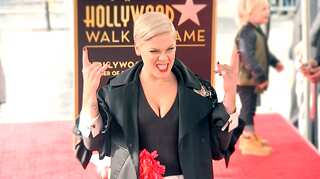 Grammy-winning artist Pink now gets her own star at Hollywood Walk of Fame
