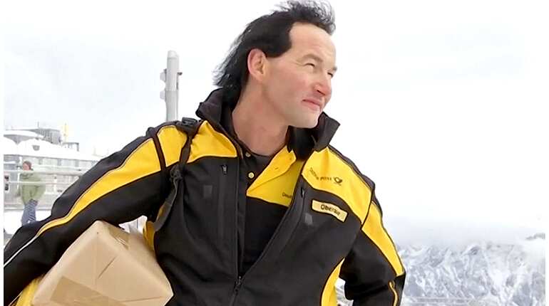Ain’t no mountain high enough for Germany's Zugspitze postman