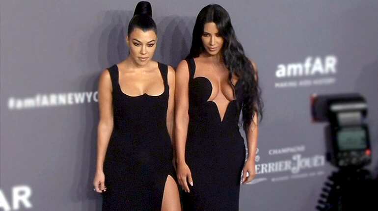 Kim Kardashian, Heidi Klum and others attend amfAR's New York Gala