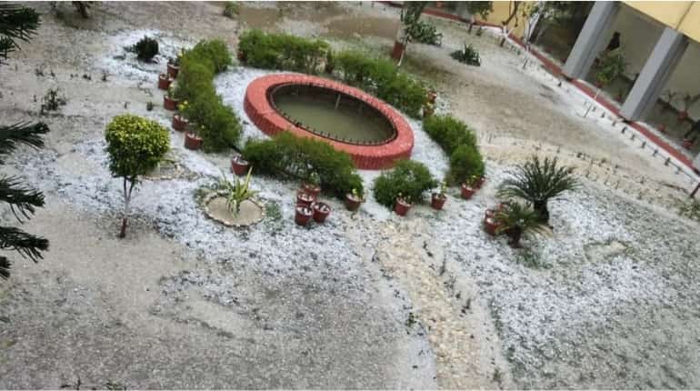 Hailstorm in Delhi-NCR