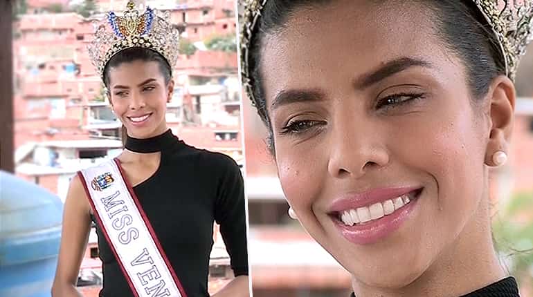 Miss Venezuela keeps hope intact despite country's struggles