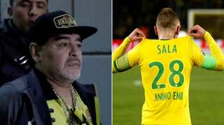 Diego Maradona, Gabriel Batistuta lead tributes after Sala's body identified