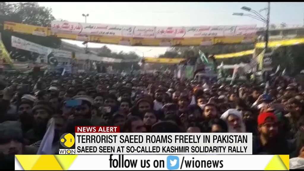 India protests against Hafiz Saeed's rally, sends 'note verbale' to Pakistan