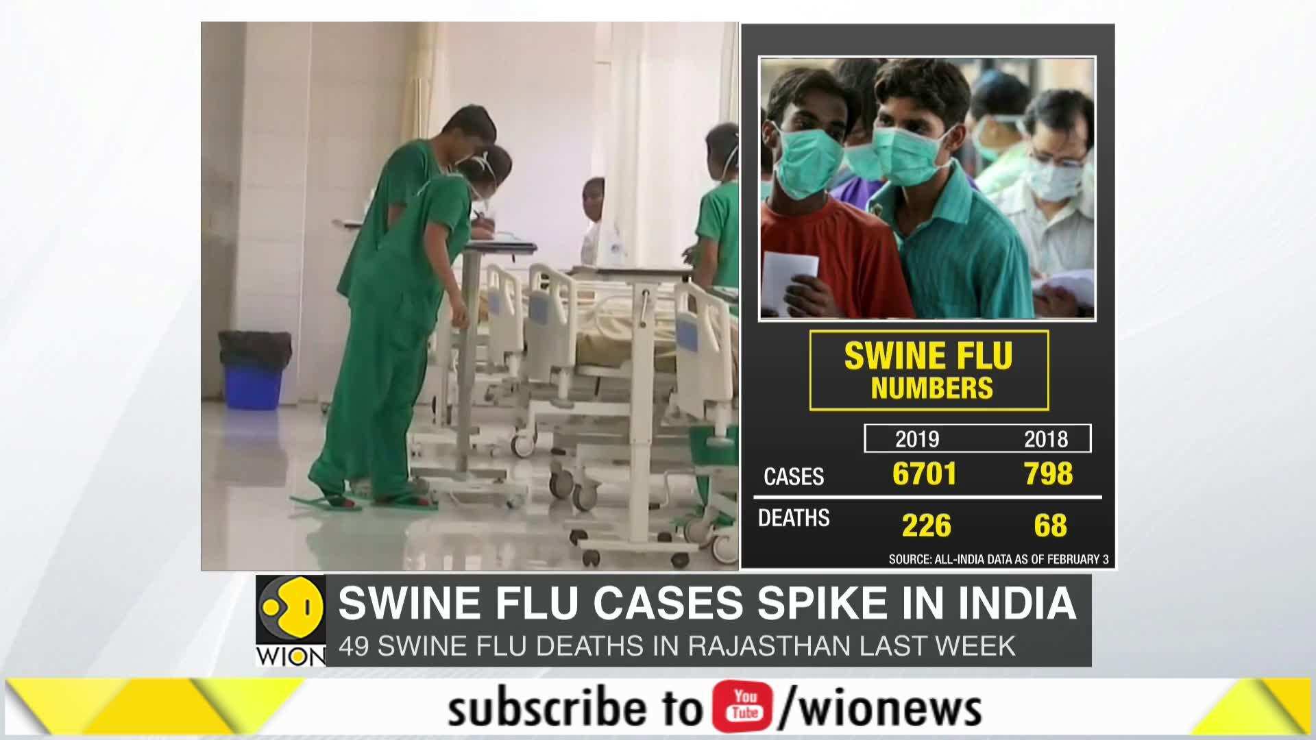 Swine flu cases spike in India - South Asia News