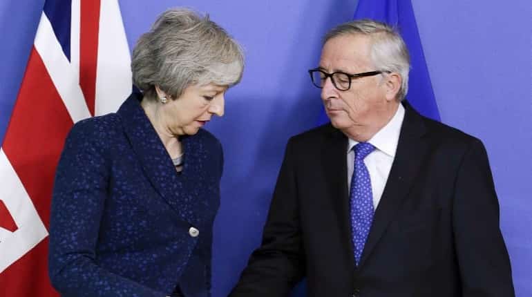 May, EU talk on no-deal Brexit
