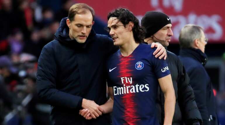 Champions League: PSG confirm that Edinson Cavani out of Manchester United match