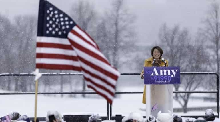 Democrat Amy Klobuchar joins 2020 White House race Democrat Amy Klobuchar joins 2020 White House race