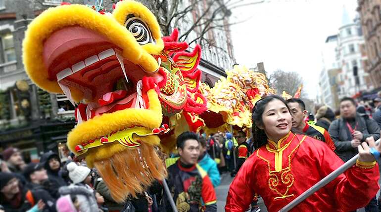 London celebrates Chinese New Year