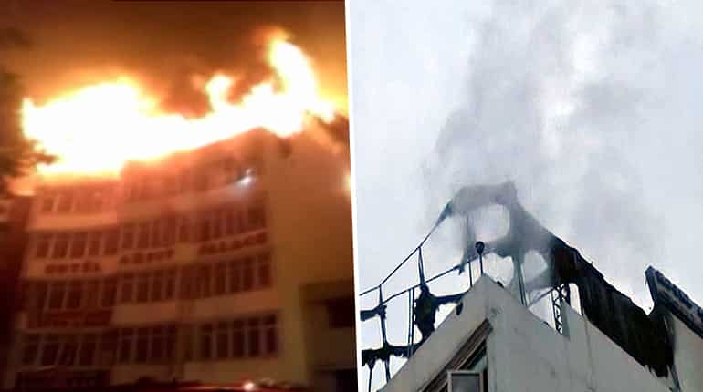 Delhi: 17 dead as fire breaks out in Karol Bagh hotel Delhi: 17 dead as fire breaks out in Karol Bagh hotel