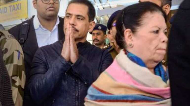 Bikaner land scam: Robert Vadra, mother Maureen Vadra appear before ED in Jaipur