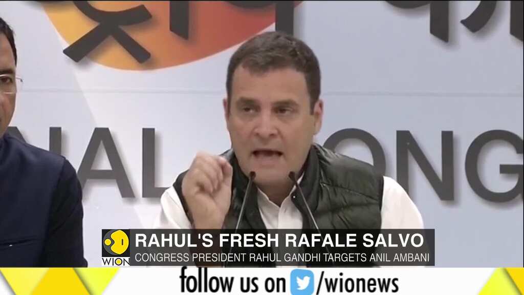 Rahul Gandhi attacks govt over Rafale deal