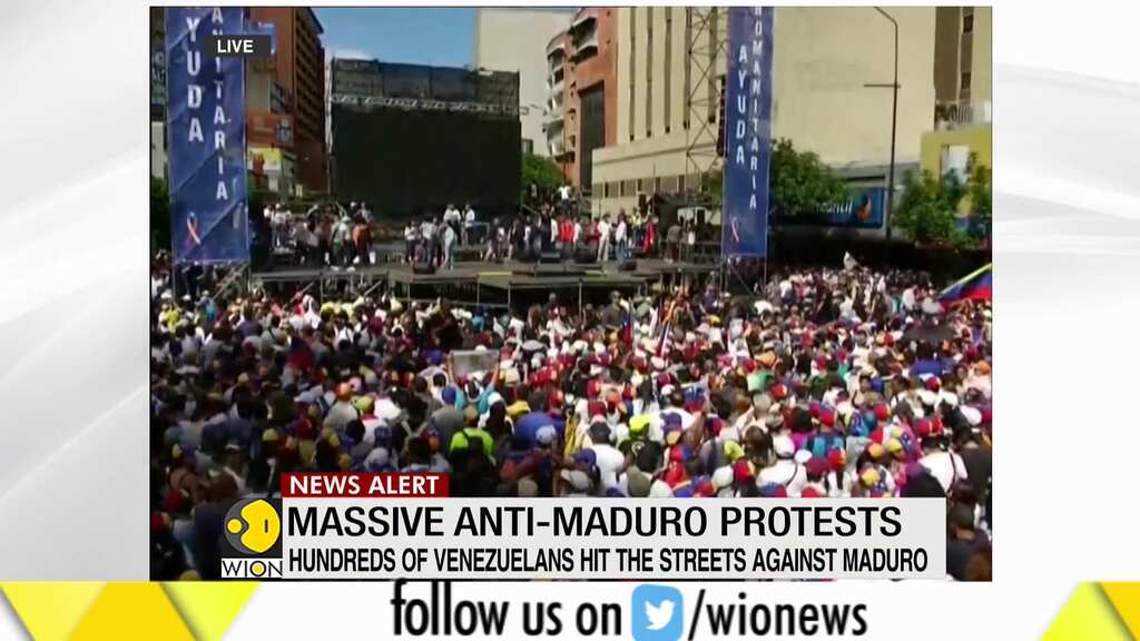 Fineprint: Hundreds of Venezuelans protest against Maduro