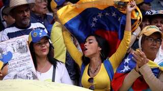 Venezuela opposition takes to streets over blocked aid