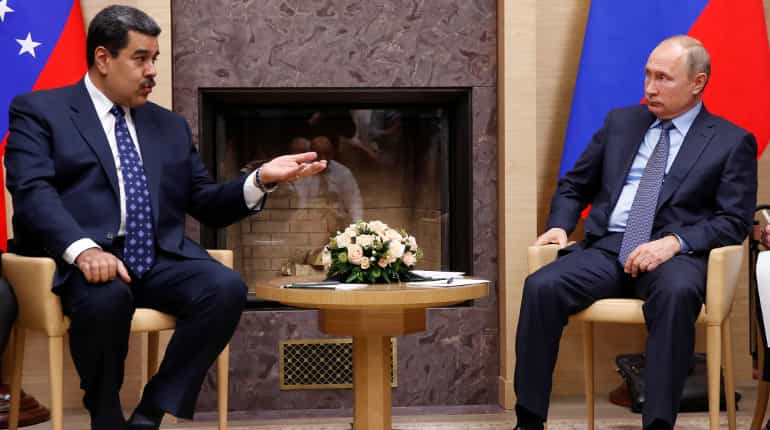 Russia accuses US of plotting 'coup' in Venezuela