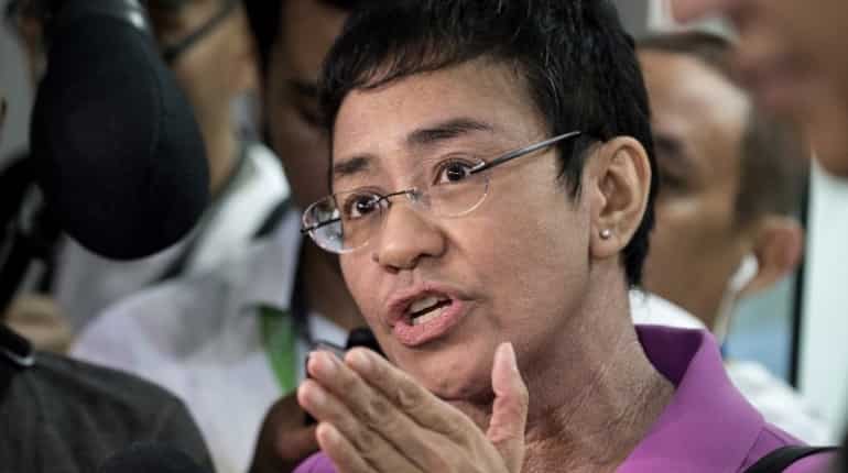 Philippines arrests Duterte critic, journalist Maria Ressa, on libel charge Philippines arrests Duterte critic, journalist Maria Ressa, on libel charge